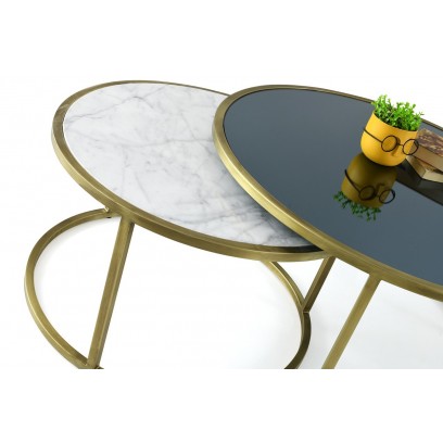 Lavien Marble Top ( Mat Gold )