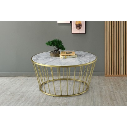 Miio Marble Top ( Mat Gold )